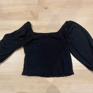 Cropped Stretchy Top